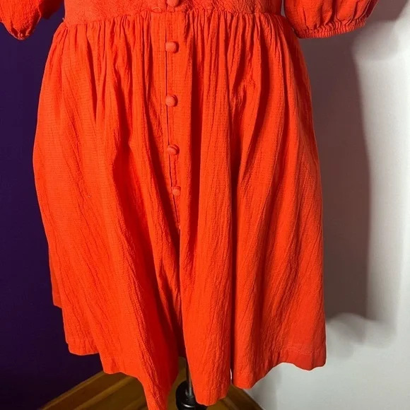 Mauve by Anthropologie Puffy Sleeve Dress - Picture 4 of 10